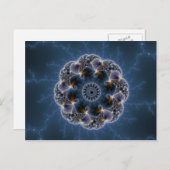 石畳のフラクタル・アート ポストカード (正面/裏面)