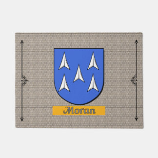 石畳のモラン歴史的盾 ドアマット