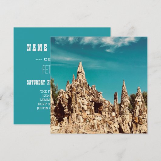 石畳の木公園 招待状 (正面/裏面)