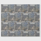 石畳の泥石模様 ラッピングペーパー (フラット)