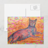 石畳ネコ ポストカード (正面/裏面)