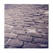 石畳通りの閉鎖 タイル (正面)