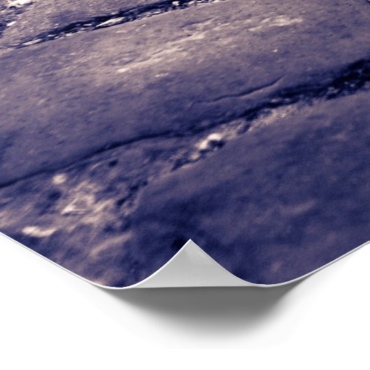 石畳通りの閉鎖 ポスター (角)