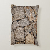 石積みの壁石 アクセントクッション (裏面(縦))