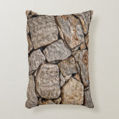 石積みの壁石 アクセントクッション (正面(垂直))