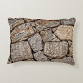 石積みの壁石 アクセントクッション (裏面)