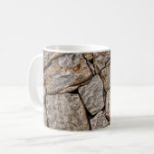 石積みの壁石 コーヒーマグカップ (正面左)