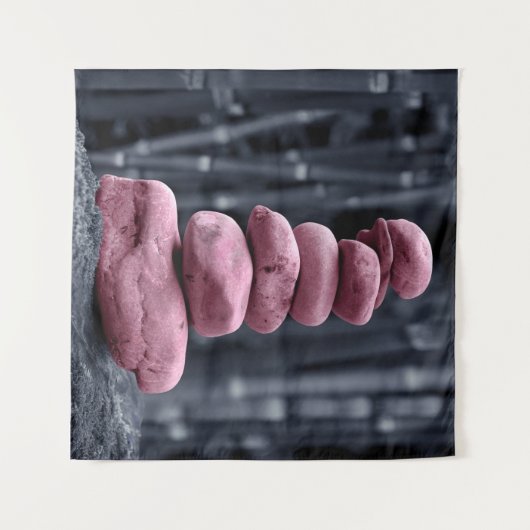 石積み タペストリー (正面(横))