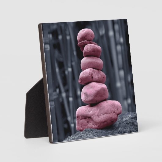 石積み フォトプラーク (正面)