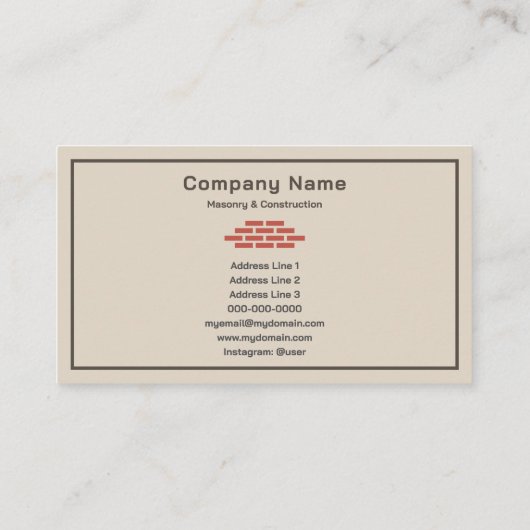 石積み 名刺 (裏面)