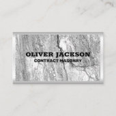 石積み | 建築 | 建物材料 名刺 (正面)