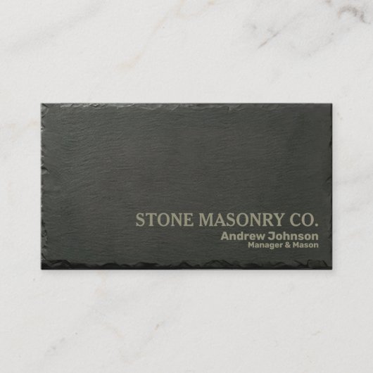 石積会社 名刺 (正面)