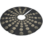 石素朴曼荼羅 ブラッシュドポリエステルツリースカート (アングル)