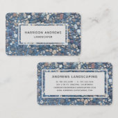 石素朴石通路 |造園 名刺 (正面/裏面)