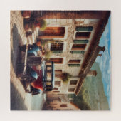 石素朴造の家 ジグソーパズル (横)