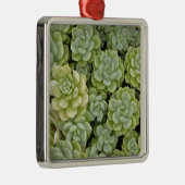 石腐植物のパターン メタルオーナメント (右)