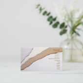 石膏コーティング名刺 名刺 (スタンド正面)