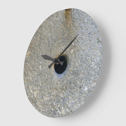 石臼の製造所の石の小麦粉のムギの穀物のパンのにやにや笑い ラージ壁時計 (傾斜)