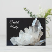 石英かわいらし結晶 招待状 (スタンド正面)