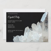 石英かわいらし結晶 招待状 (裏面)