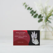 石英結晶名刺 名刺 (スタンド正面)