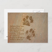 石製はがきにプリントを印刷 ポストカード (正面/裏面)