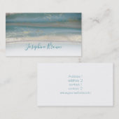 石質を増す 名刺 (正面/裏面)