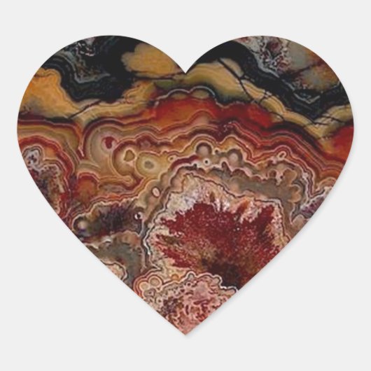 石質組織 ハートシール (正面)