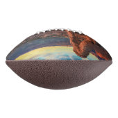 石造りのアーチ アメリカンフットボール (回転90)