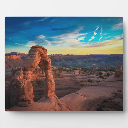 石造りのアーチ フォトプラーク (正面)