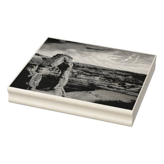 石造りのアーチ ラバースタンプ (スタンプ)