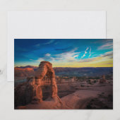 石造りのアーチ 招待状 (正面/裏面)