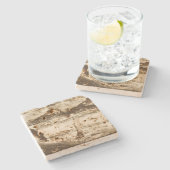 石造りのコースターの石 ストーンコースター (横)