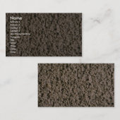 石造りのスタッコ 名刺 (正面/裏面)