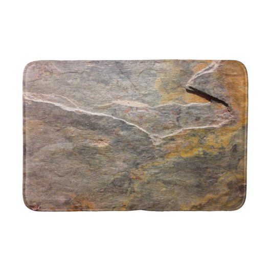 石造りの一見のシャワーマット バスマット (正面)