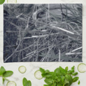 石造りの仏のヘッド台所ふきん キッチンタオル (折り畳み)