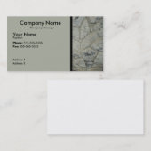 石造りの仕事 名刺 (正面/裏面)