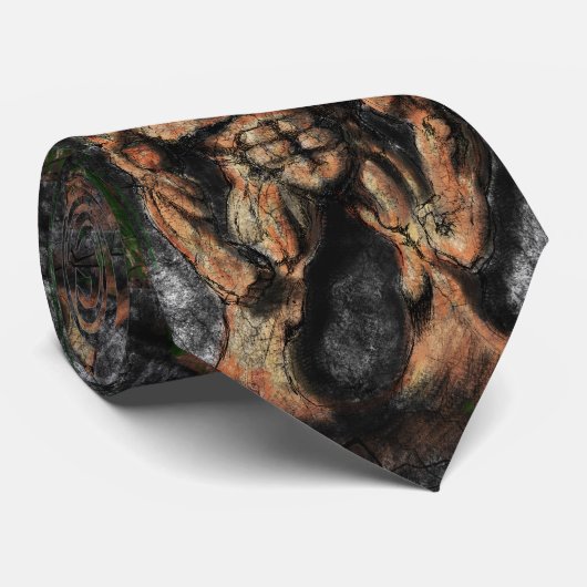 石造りの元素 ネクタイ (ロール)