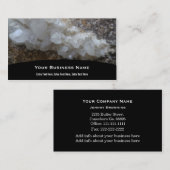 石造りの名刺 名刺 (正面/裏面)