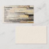 石造りの名刺 名刺 (正面/裏面)