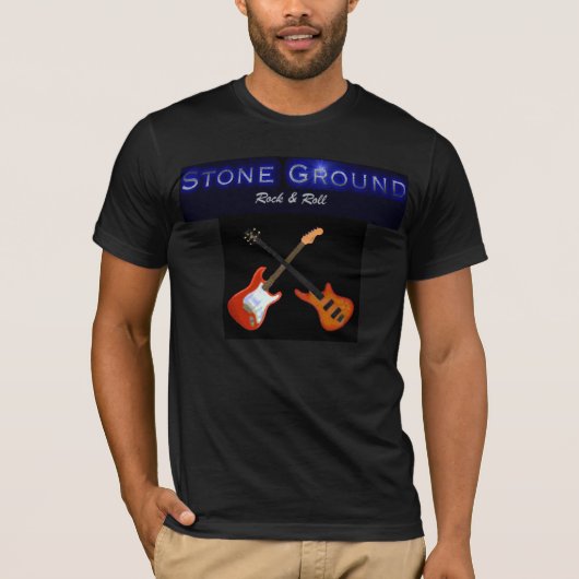 石造りの地上のTシャツ Tシャツ (正面)