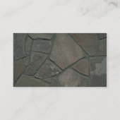 石造りの床 名刺 (裏面)