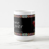 石造りの恋人- I愛Vaughn コーヒーマグカップ (中央)