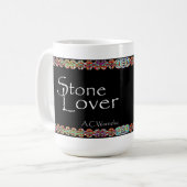 石造りの恋人- I愛Vaughn コーヒーマグカップ (正面左)