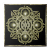 石造りの神秘的な記号 タイル (正面)