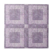 石造りの紫色のタイル タイル (正面)