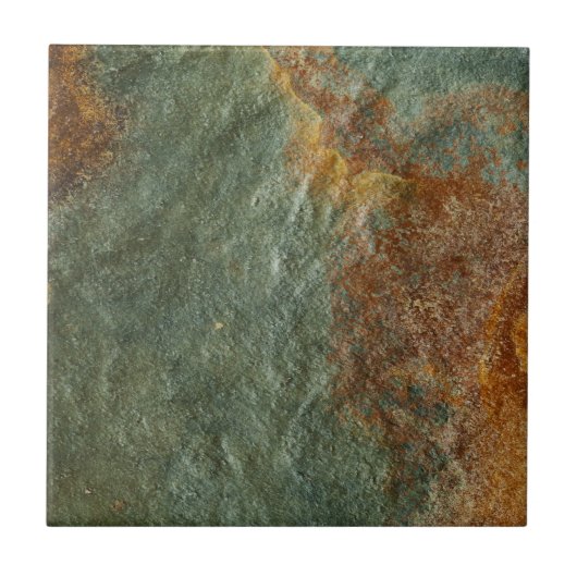 石造りの背景-石板の石によってカスタマイズテンプレート タイル (正面)