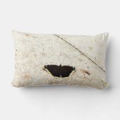 石造りの腰神経の枕に対する蝶 ランバークッション (裏面)