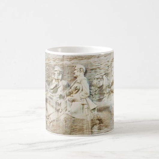 石造り山、ジョージア コーヒーマグカップ (中央)