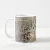 石造り山、ジョージア コーヒーマグカップ (左)